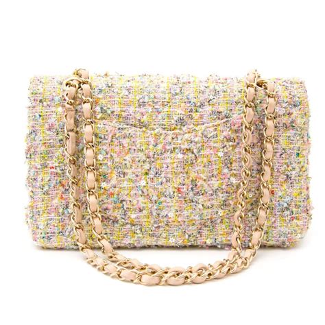 chanel garden party bag|Chanel Tweed Garden Party 2.55 Reissue Flap Bag .